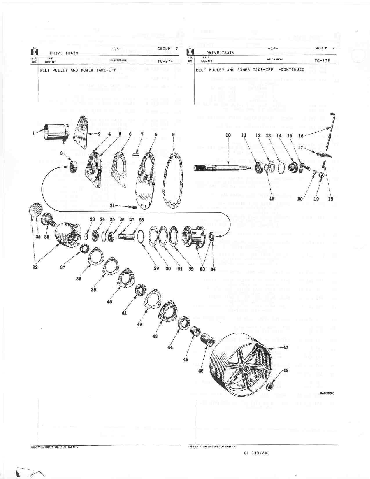 Can Farmall Cub Tractor parts diagrams be viewed online?